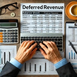 Deferred Revenue Used in Contracting Business Accounting.